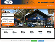 Tablet Screenshot of ncvsales.co.uk